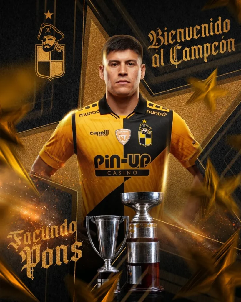Coquimbo Unido presenta a su nuevo goleador Facundo Pons
