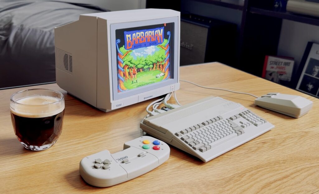 Minimonitor DIY para el Amiga A500 Mini