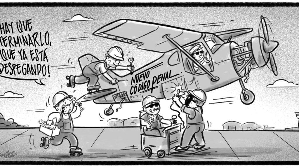 Caricatura de Noticiero Poteleche 16 julio 2026