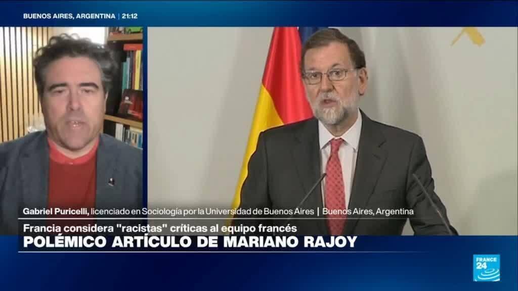 Gabriel Puricelli: "No es la primera vez que Mariano Rajoy hace comentarios de corte racista" Gabriel Puricelli: "No es la primera vez que Mariano Rajoy hace comentarios de corte racista"