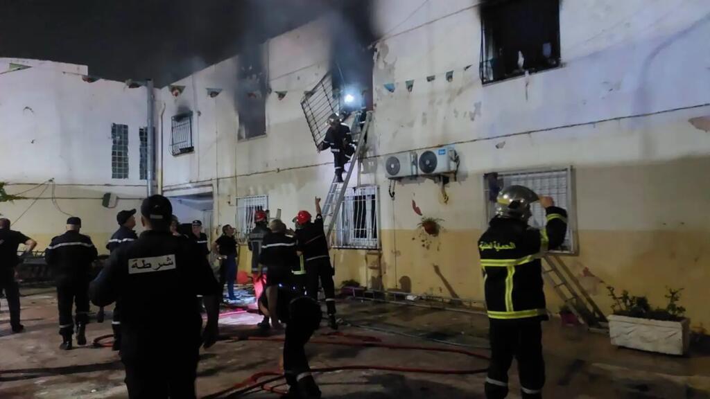 Incendio en un orfanato de Argelia deja al menos 11 muertos y 19 heridos Incendio en un orfanato de Argelia deja al menos 11 muertos y 19 heridos