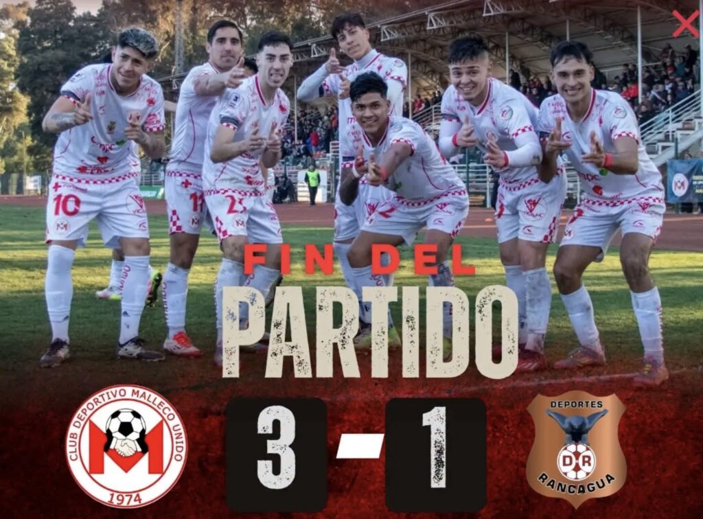 Nuevo triunfo de Malleco Unido: ahora fue Deportes Rancagua Nuevo triunfo de Malleco Unido: ahora fue Deportes Rancagua