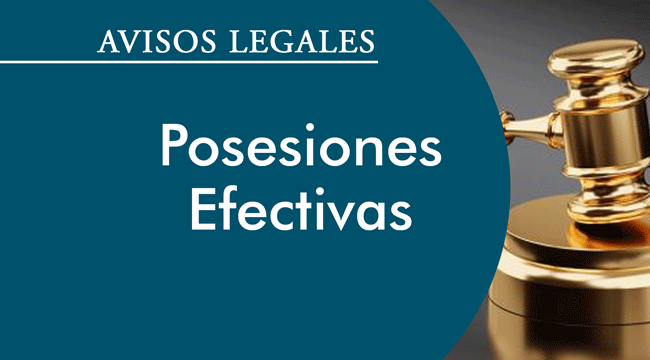 Posesiones Efectivas – Tiempo21 Posesiones Efectivas - Tiempo21