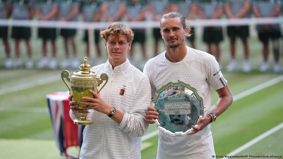 Sinner derrota a Zverev y se queda con la final de Wimbledon Sinner derrota a Zverev y se queda con la final de Wimbledon